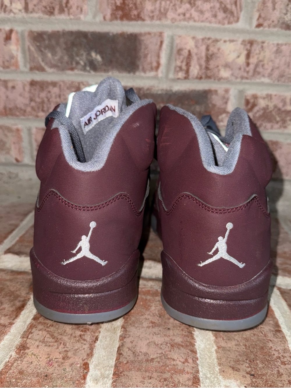 Mens Jordan 5 retro burgundy High-Top Sneakers size 13 - Picture 11 of 12